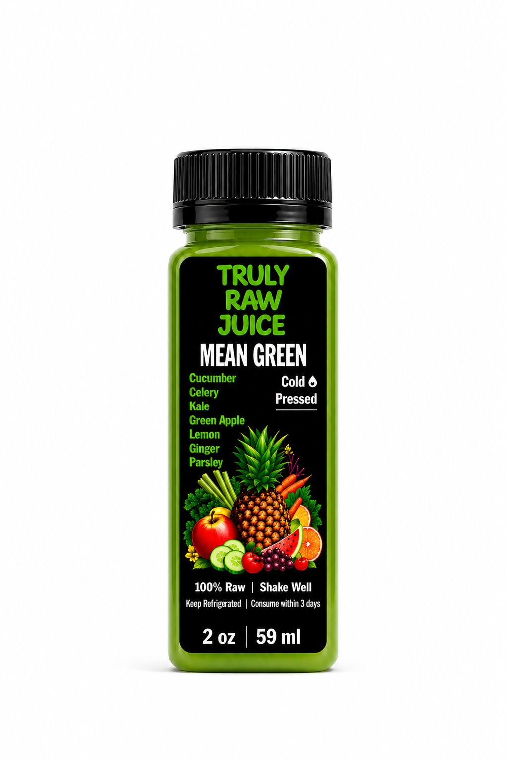 Mean Green Shot (2 oz)